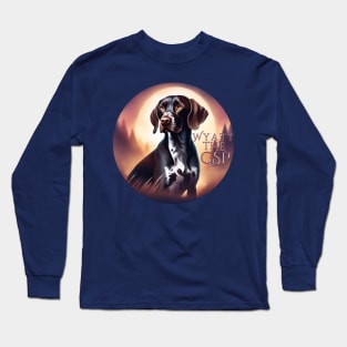 Wyatt the GSP Long Sleeve T-Shirt